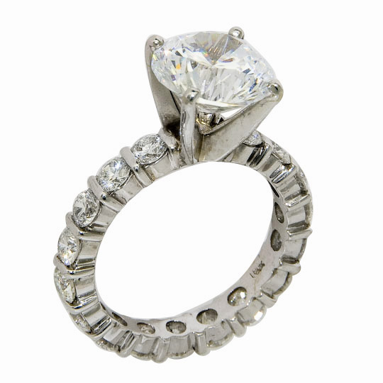 Queen of ♦ Diamond Engagement Ring, #UTJJM_8 - Click Image to Close